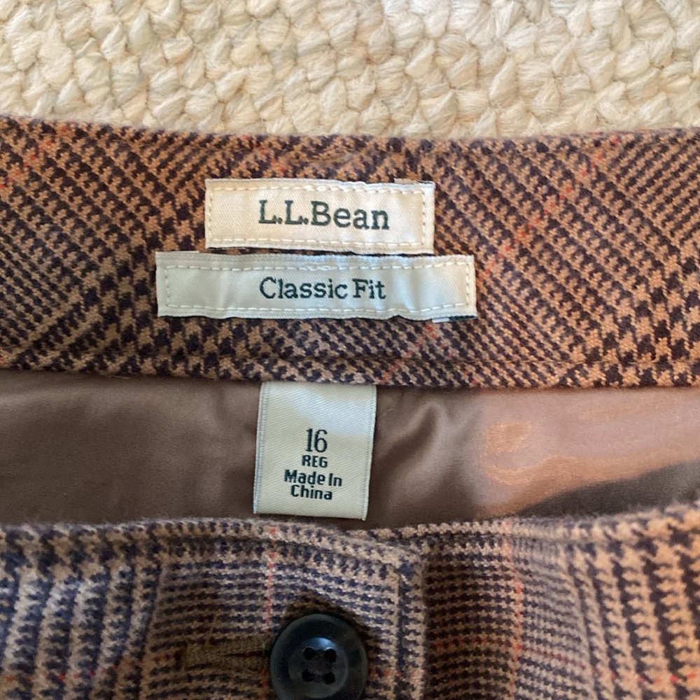 LL Bean Fall/Winter Pants - Picture 3 of 5